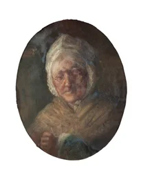 Äldre kvinna (målning)