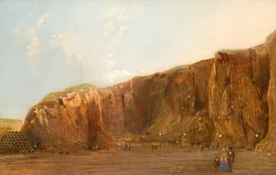 Holyhead Mountain 1857; Förberedelser inför den stora explosionen