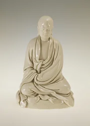Bodhidharma (Damo), Ming-dynastin (1-6) (porslin)