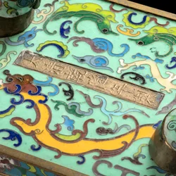 Häst, 1900-tal (cloisonné-emalj)