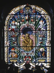 Apsidfönster (målat glas)
