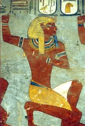 Forntida Egypten, Målning, Rameses I:s grav, Thebe