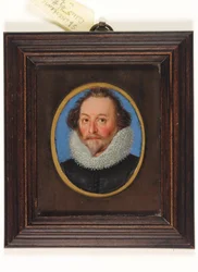 En gentleman som heter William Shakespeare (akvarell på veläng)