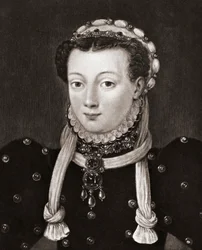 Anna van Egmont, även känd som Anna van Buren (tryck)