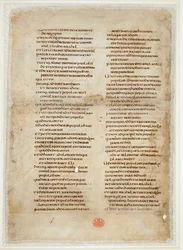 Bibelfragment från Kings Book (