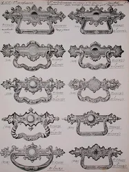 Dörrknackare, från en katalog över hushållsartiklar och tillbehör, ca 1890-1910 (litografi)