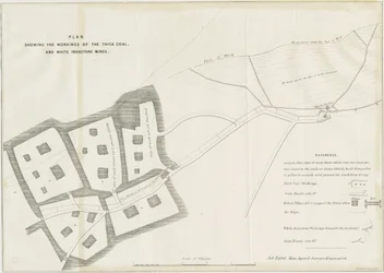 Dudley - Mine-workings: litografi och [?1800-talet] (tryck)