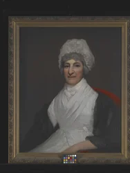 Porträtt av Anne Dix Heineken (olja på duk)