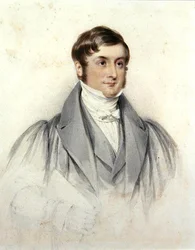 Revd. Roydon Hughes (akvarell)