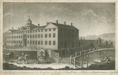 Soho Manufactory: akvatintgravyr och [sent 1700-tal] (tryck)