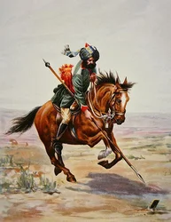Tent Pegging, indiskt kavalleri