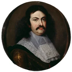 Marquess Accelinis de Gandulphis (olja på duk)