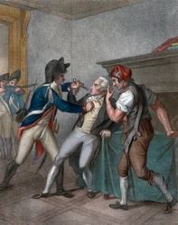 Gripande av Maximilien Robespierre, den 27/07/1794 - Gripandet av Robespierre - Robespierres arrestering