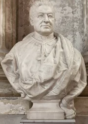Byst av Alfred Williez (marmor)