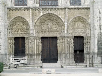 Chartres katedral.