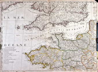 Karta över regionen 