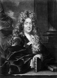 Porträtt av Charles Perrault