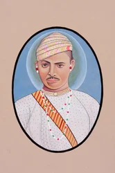 Miniatyrmålning av Maharao Umed Singh