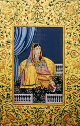 Mughalkejsarinnans miniatyrmålningar