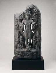 Surya, c. 1000-talet (svart klorit)