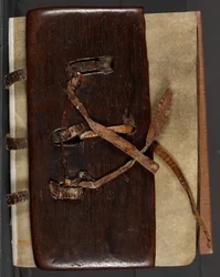 MS CCC 282 Corpus Irish Missal Book Binding, c.1120-30 (ek, läder & veläng)