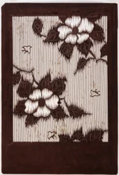 Stencil: Hibiscus Och Sparrow