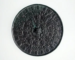 Zodiac-spegel, Koryo-dynastin, ca 1100-1300 (brons)