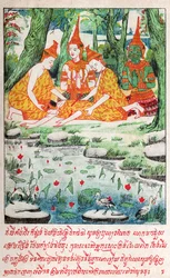 Att lyssna kan höras. Av. 1910 (illustration)
