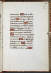 Kings 9, f.235r, timbok, användning av Sarum ("Anne Boleyns timbok") (pergament)