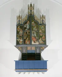 Målad orgel