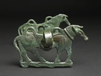 Hästbett, möjligen 900-700-talet f.Kr., Iran (brons) (se även 113753)