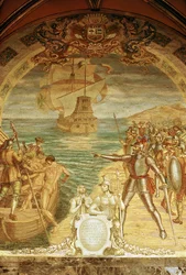 Francisco Pizarro (mosaik)