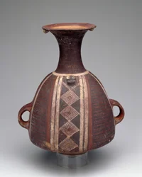 Kärl, Inka (keramik & pigment)