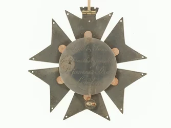 Badge, Order of the Tower and Sword, Portugal, General Sir Galbraith Lowry Cole (metall)