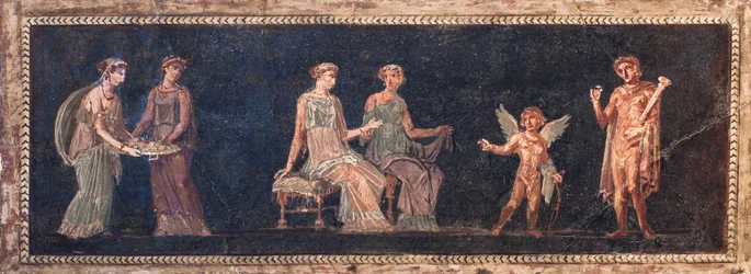 Dionysisk scen, Herculaneum