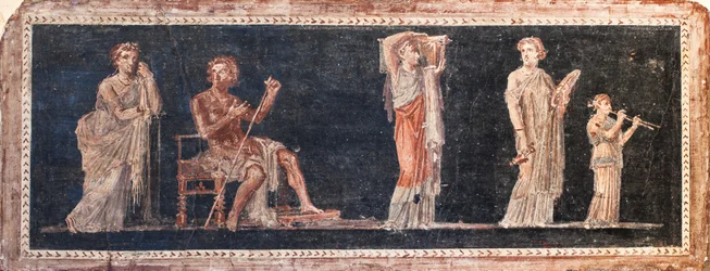 Dionysisk scen, Herculaneum