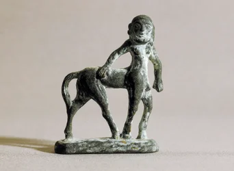 Iberisk konst: skulptur av en kentaur från 600- till 400-talet f.Kr. (brons)