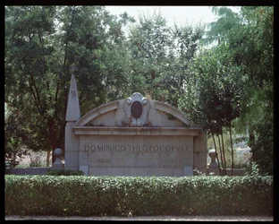 Vy över El Greco-monumentet