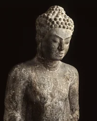 Buddha, Davaravati-perioden (brons)