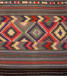 Detalj av Tai Lu-tyg (textil)