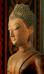 Lanna Sukhthaya Style Buddha (brons)