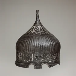 Turbanhjälm, c.1478–90 (stål, järn, silver)