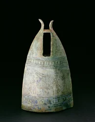 Bell, Dongson Culture, c.200 f.Kr.-200 AD, Vietnam (brons)