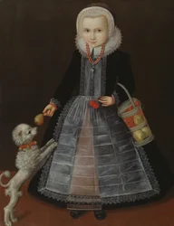 Porträtt av en flicka, ca 1610