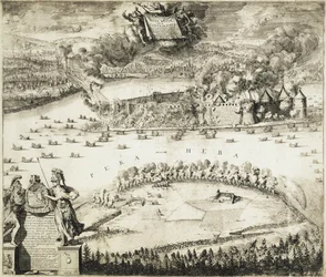 Ryska trupperna intog den svenska fästningen Nöteburg den 11 oktober 1702, 1703