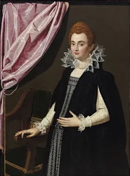 Porträtt av Marie de Medici 1575-1642