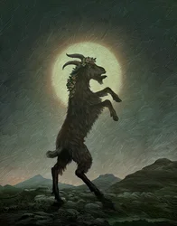 Dancing At Lughnasa, 2015 (skrapkartong, färglagd digitalt)