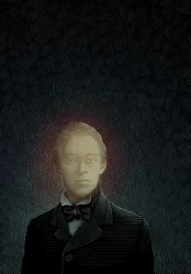 Ghosts, 2008 (skrapkartong, färglagd digitalt)