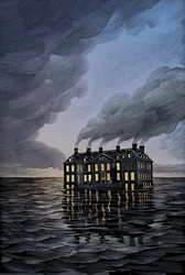 Heartbreak House, 2006 (skrapkartong, färglagd digitalt)
