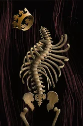Richard III, 2016 (skrapkartong, färglagd digitalt)